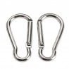Camping carabiner hook lock clip aluminum alloySurvival tools