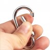 Camping carabiner hook lock clip aluminum alloySurvival tools