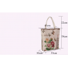 Canvas bag with floral printBags