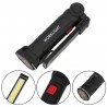 Tocha LED COB - USB recarregável - com gancho de suspensão