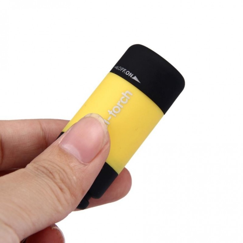 Mini 0.3W USB LED light torch with keychainTorches