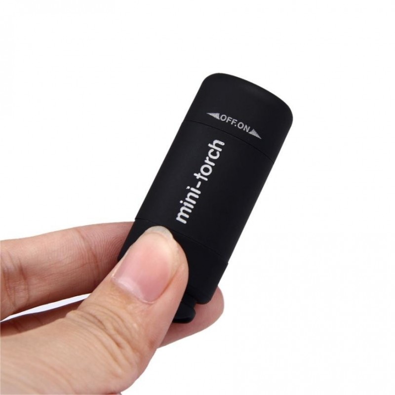 Mini 0.3W USB LED light torch with keychainTorches
