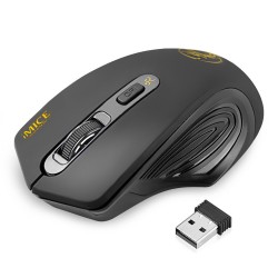 Mouse óptico sem fio 2.4GHz USB 3.0 2000DPI ajustável