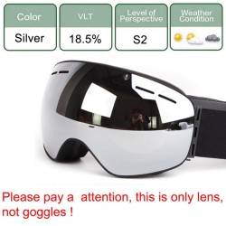 Ski - Snowboard Goggles - Double-layer - Anti-glare - Anti-fogEyewear