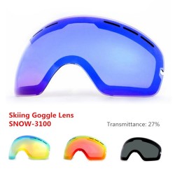 Ski - Snowboard Goggles - Double-layer - Anti-glare - Anti-fogEyewear