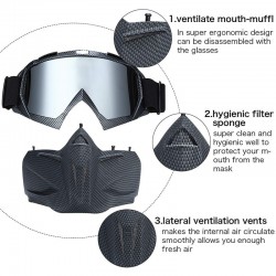 Skiing snowboard goggles - full face maskEyewear