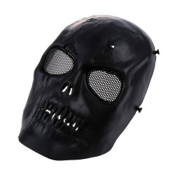 Airsoft - crânio - máscara de cara protetora completa