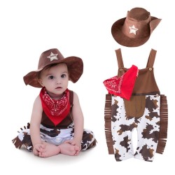 Cowboy - traje para crianças definir 3 pcs