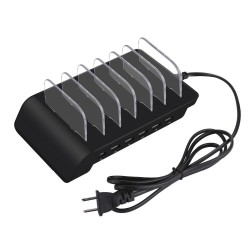 USB universal estande da estação de carregamento com 6 porta & 6 cabos 5V10.2A