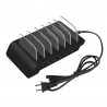 USB universal estande da estação de carregamento com 6 porta & 6 cabos 5V10.2A