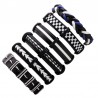 Multilayer leather punk bracelet - unisexBracelets