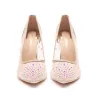 Crystal rhinestone mesh - high heel pumpsHigh heels