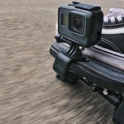 Skate moto handlebar - suporte girado - suporte para GoPro Hero Action
