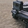 Skate moto handlebar - suporte girado - suporte para GoPro Hero Action