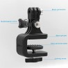 Skate moto handlebar - suporte girado - suporte para GoPro Hero Action