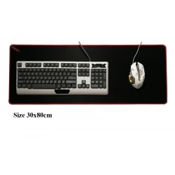 Grande antiderrapante mouse pad - esteira de jogo - borracha com bloqueio