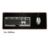 Grande antiderrapante mouse pad - esteira de jogo - borracha com bloqueio