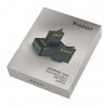 AHDBT-501 bateria - três & portas duplas carregador USB para GoPro 7 /6 / 5 câmera de ação