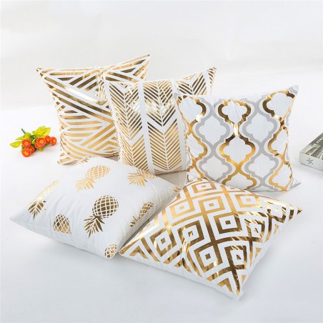 Padrão de ouro - fronha almofada cobrir 45 * 45cm