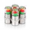 Indicador de pressão do pneu - universal - tampa da válvula do pneu do carro 4 pcs