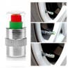 Indicador de pressão do pneu - universal - tampa da válvula do pneu do carro 4 pcs