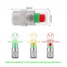 Indicador de pressão do pneu - universal - tampa da válvula do pneu do carro 4 pcs