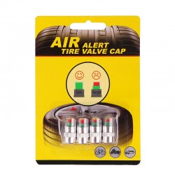 Indicador de pressão do pneu - universal - tampa da válvula do pneu do carro 4 pcs