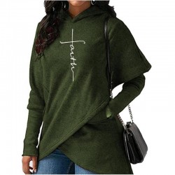 Warm hooded pullover hoodiePlus