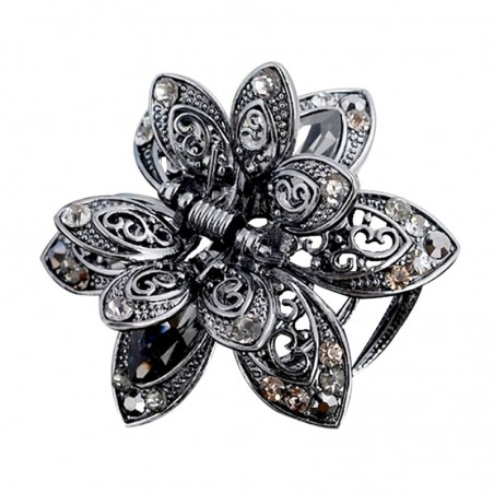 Crystal flower - hair clipHair clips