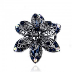 Crystal flower - hair clipHair clips