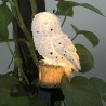 Owl shape - solar powered - outdoor - garden light lampSolar lighting
