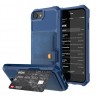 iPhone 6 6S Plus - 7 7Plus - 8 Plus - X - XS MAX - XS - XR - capa de proteção de couro caso com suporte