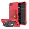 iPhone 6 6S Plus - 7 7Plus - 8 Plus - X - XS MAX - XS - XR - capa de proteção de couro caso com suporte