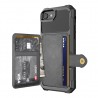 iPhone 6 6S Plus - 7 7Plus - 8 Plus - X - XS MAX - XS - XR - capa de proteção de couro caso com suporte