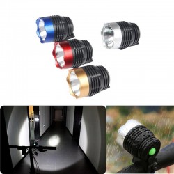 Q5 LED - 3 modos - lâmpada dianteira da bicicleta - impermeável - bateria embutida