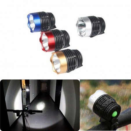 Q5 LED - 3 modes - bike front lamp - waterproof - built-in batteryLights