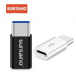 USB USB Adaptador C para micro USB - OTG tipo cabo-C conversor 3 pcs