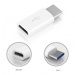 USB USB Adaptador C para micro USB - OTG tipo cabo-C conversor 3 pcs