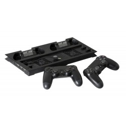 Playstation 4 Pro - vertical stand - ventilador de refrigeração - estação de carregamento - USB Hub