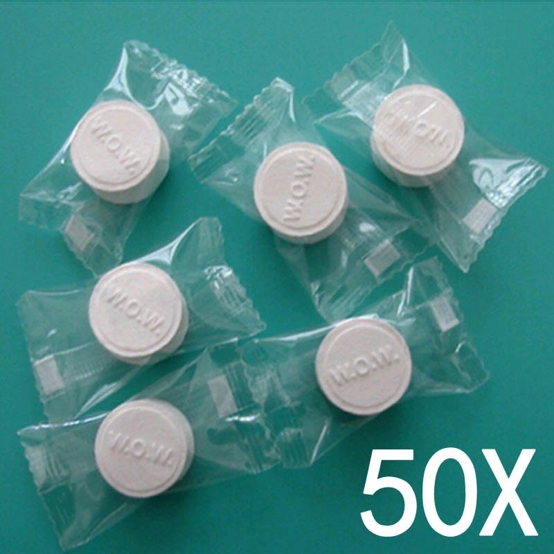 Mini toalha compacta - algodão - 50 peças