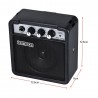 Portable mini 5W amplifier & speaker for guitar and ukulele - build-in batteryGuitars