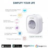 BW-SHP2 WIFI - 220V 16A - smart socket - EU plug - remote control - timing switchPlugs
