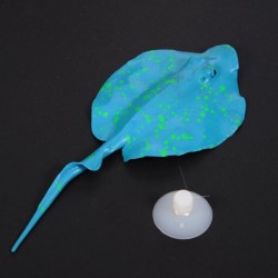 Decoração de aquário - esteira luminosa de silicone com uma ventosa