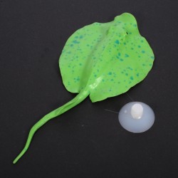 Decoração de aquário - esteira luminosa de silicone com uma ventosa