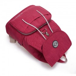 Moda mochila de nylon impermeável