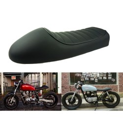 Sela plana de motocicleta vintage para Honda CB125S CB200 CB350 CL350 CB400