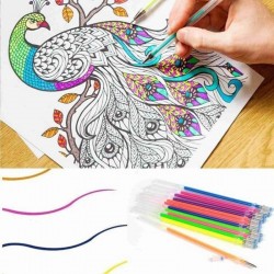 Fluorescente - colorido - canetas de desenho de gel 24 / 48 pcs