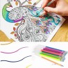 Fluorescente - colorido - canetas de desenho de gel 24 / 48 pcs