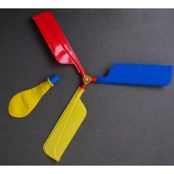 Helicóptero de balão - brinquedo voador