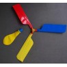 Helicóptero de balão - brinquedo voador